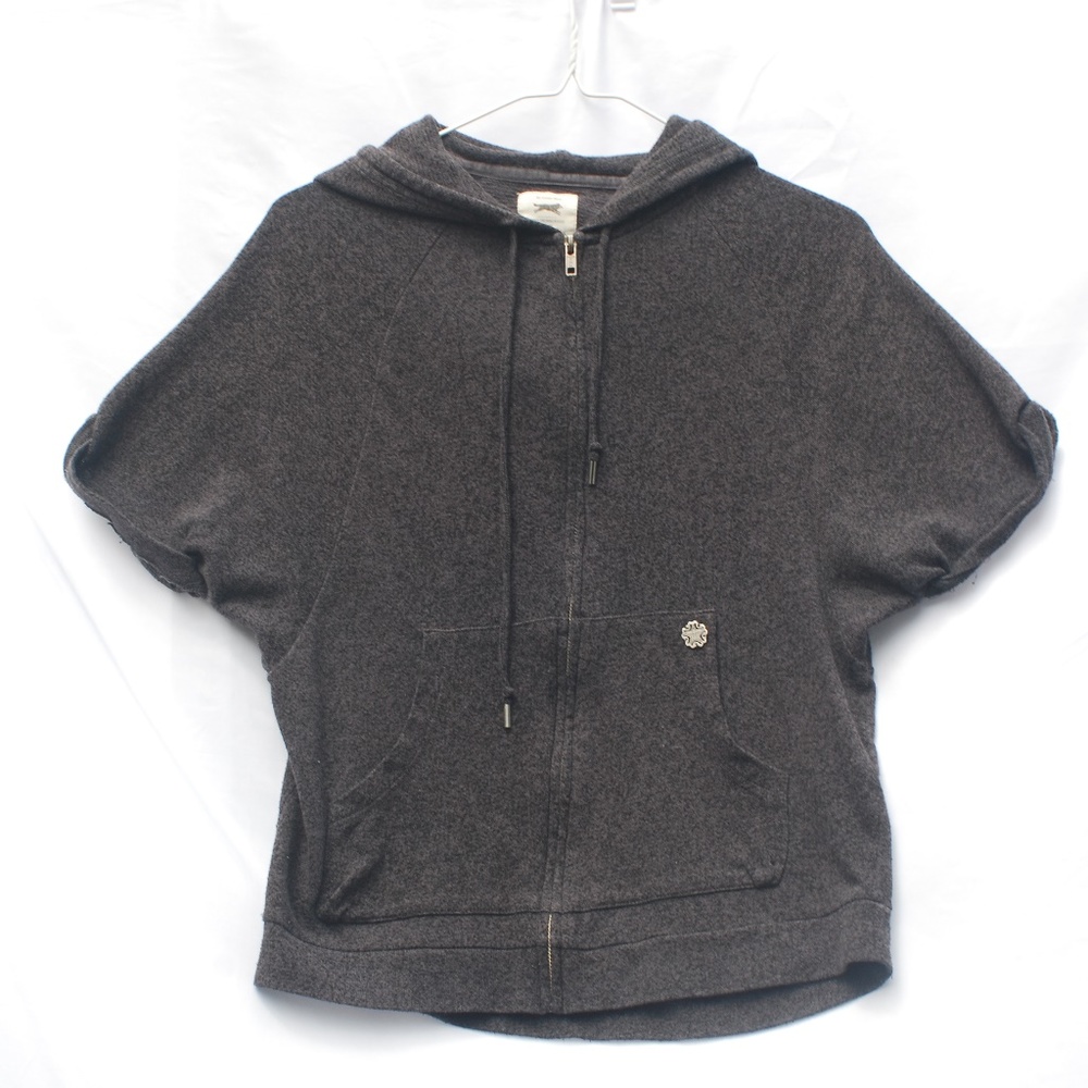 Obey Prapaganda | Speckled Grey S/S Sweatshirt -XS